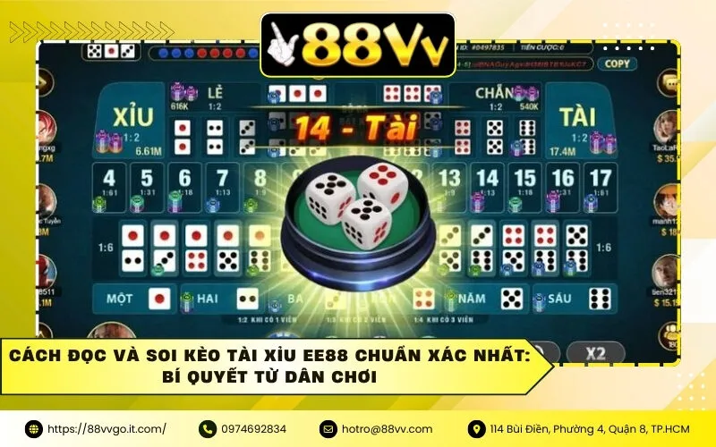 Cách Đọc Và Soi Kèo Tài Xỉu Ee88 Chuẩn Xác Nhất: Bí Quyết Từ Dân Chơi