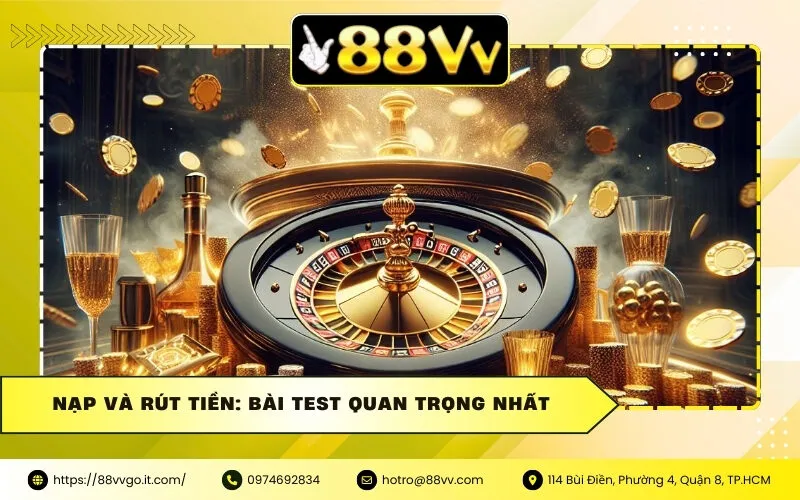 Nạp và Rút tiền: Bài test quan trọng nhất