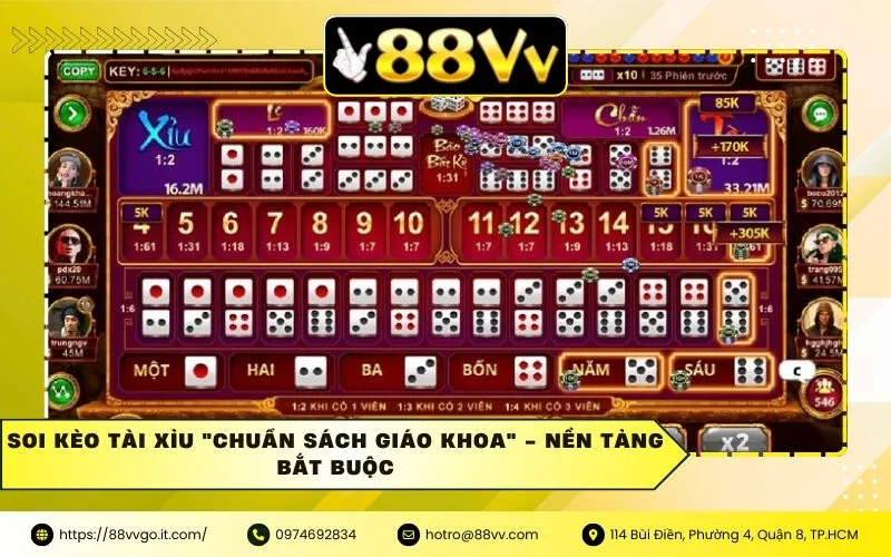Soi Kèo Tài Xỉu "Chuẩn Sách Giáo Khoa" - Nền Tảng Bắt Buộc